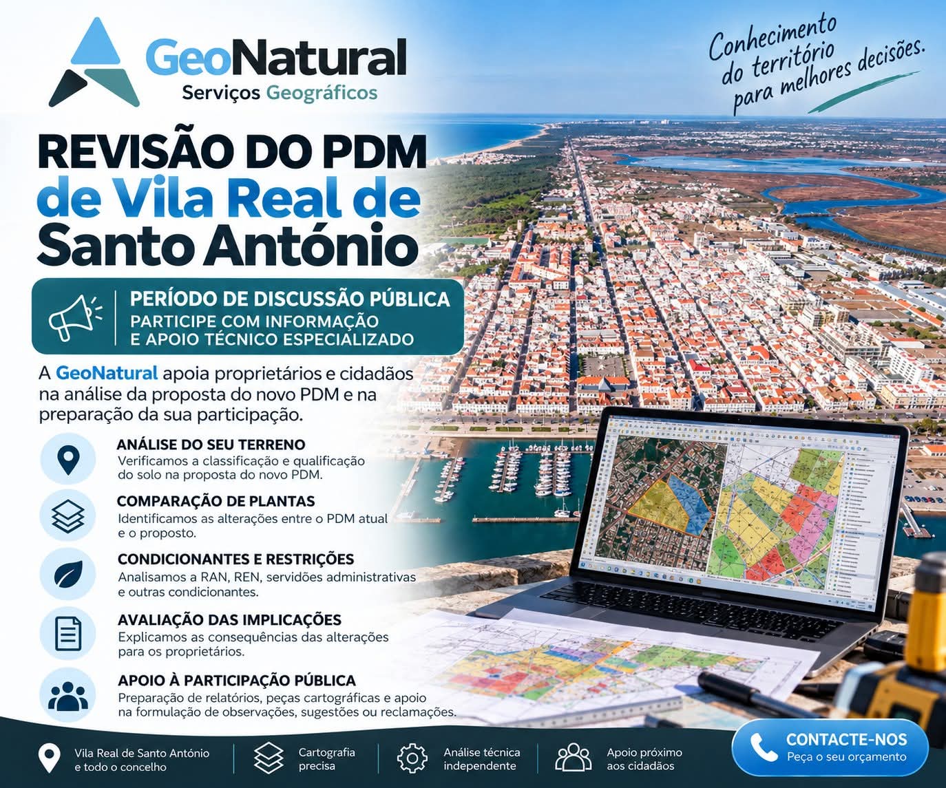 Revisão do PDM de Vila Real de Santo António — GeoNatural
